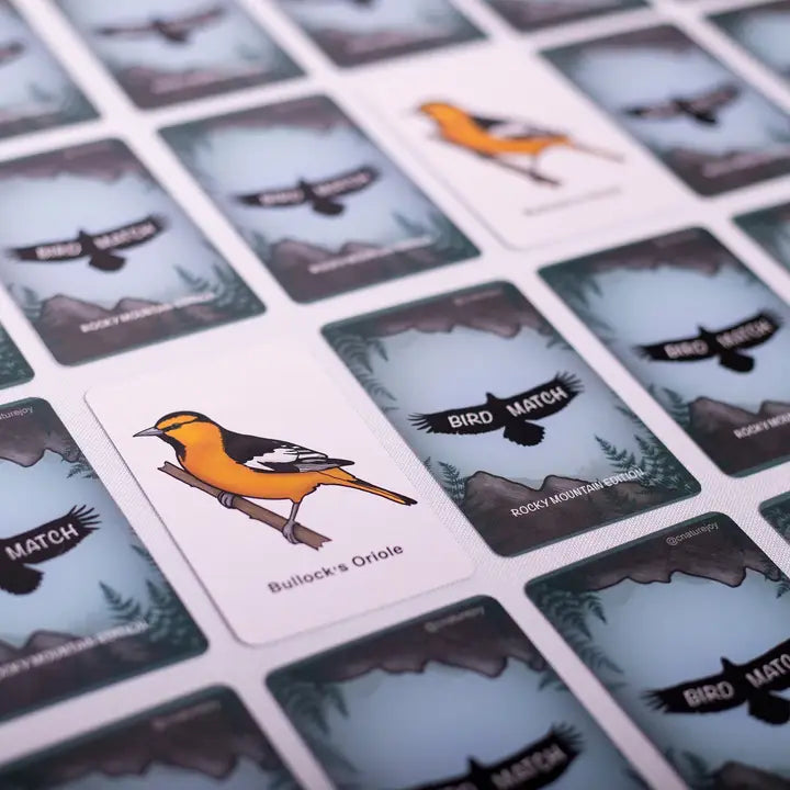 Bird Match Game - Rocky Mountain Edition
