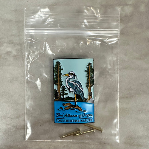 BAO Heron Hiking Stick Medallion