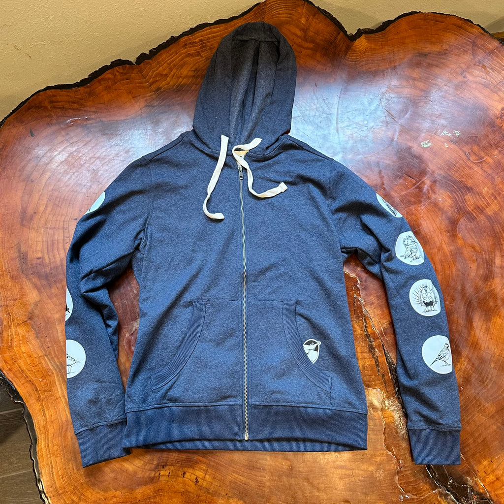 BAO Zip-Up Hoodie: Oregon Birds