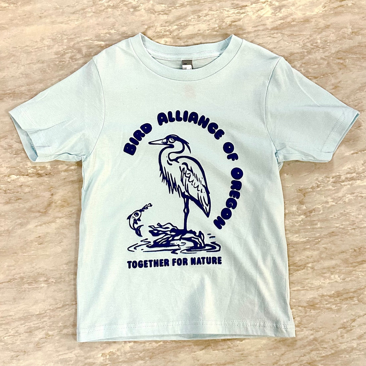 Bird Alliance of Oregon Heron Youth T Shirt